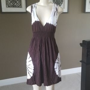 Tie Dye Mini Dress Summer Dress